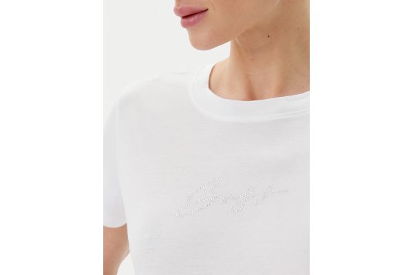 Women's White C_Esogo T-Shirt Boss 50538826-101