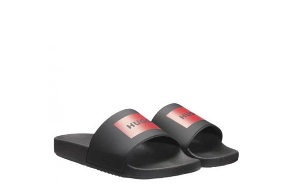 Ανδρικές Timein Παντόφλες Μαύρες Hugo 50548061-001