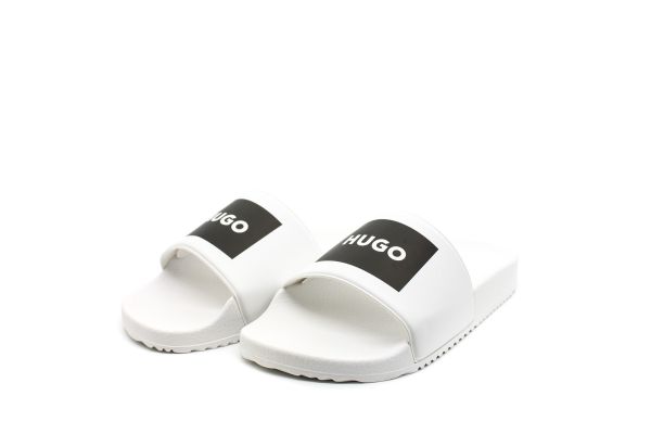 Women's White Timein Slid2 Sandals Hugo 50546281-100