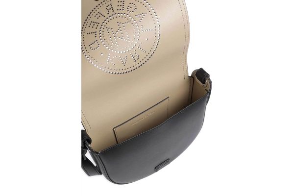 Γυναικεία Δερμάτινη K/Circle Τσάντα Μαύρη Karl Lagerfeld A1W30212-999 Black