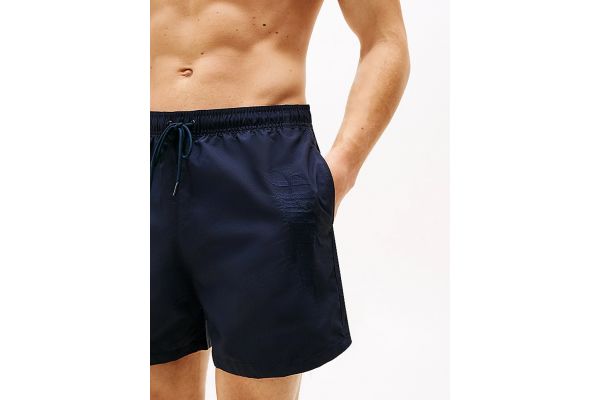 Men's Navy Blue Medium Drawstring Swim Shorts Tommy Hilfiger UM0UM03484-DW5