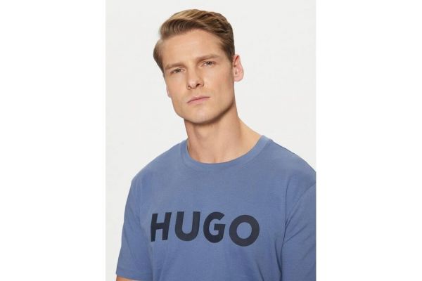 Men's Blue Dulivio T-Shirt Hugo 50467556-476