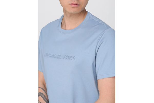 Ανδρικό T-shirt Γαλάζιο Michael Kors CF4529H1V2-436