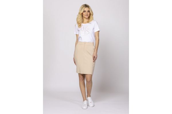 Γυναικεία Nardy Φούστα Μπεζ Heavy Tools T49005-CREAM