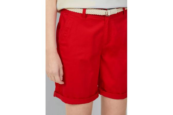 Women's Red Shorts S.Oliver 2161341-3090