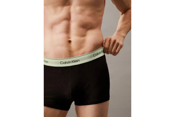 Men's Black Trunk 3Pk Calvin Klein LV00NB4392-VRB
