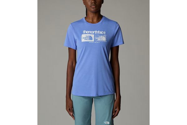 Women's Blue W Foundation Tee The North Face NF0A8BRZ-0YI1