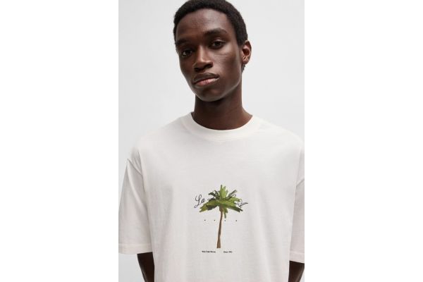 Ανδρικό Duwom T-Shirt Λευκό Hugo 50538972-102