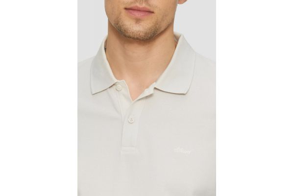 Men's Beige Polo S.Oliver 2164768-8009