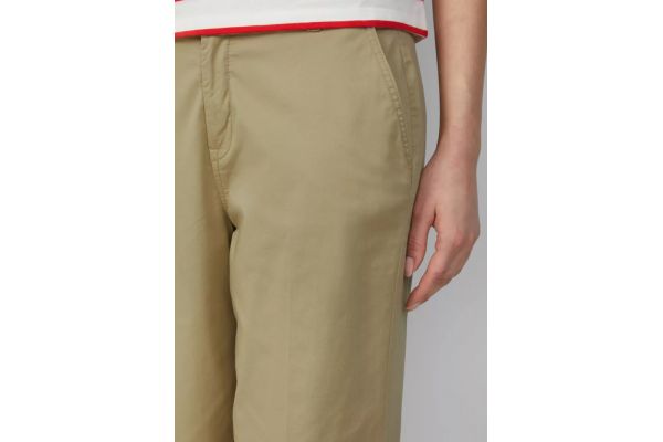 Γυναικείο Παντελόνι Μπεζ S.Oliver 2164283-8363