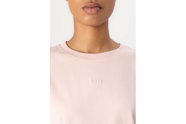 Women's Light Pink C_Enis Small Logo T-Shirt Boss 50523256-690