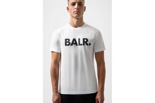 Ανδρικό T-shirt Λευκό BALR. B1112 1048-WHITE