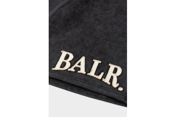 Men's Black Urban Washed Sweat Shorts BALR. B1433 1024-BLACK