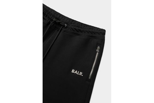 Men's Black Q-Series Regular Fit Shorts BALR. B1431 1061-BLACK