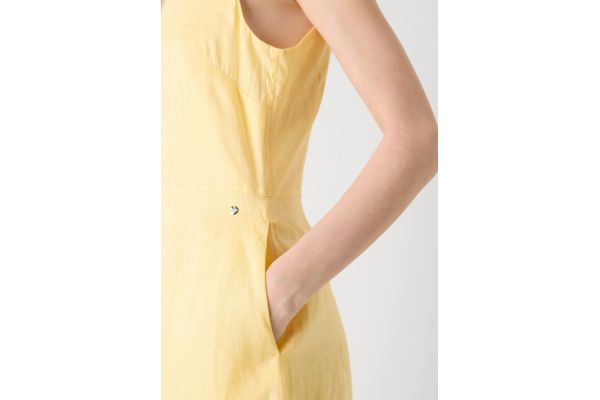 Women's Yellow C_Dasico Dress Boss 50540512-736