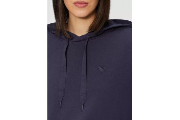 Womrn's Navy Blue Hoodie S.Oliver 2161708-5959