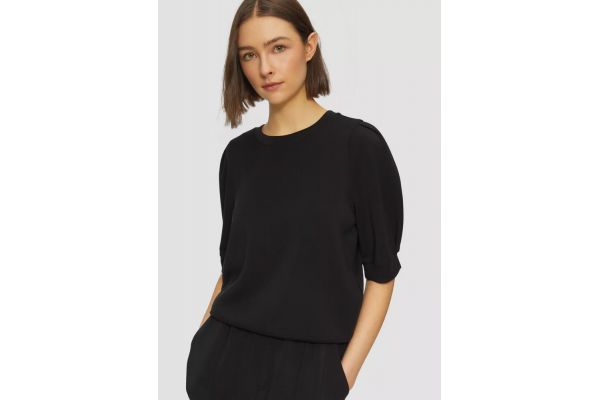 Γυναικείο Φούτερ Μαύρο S.Oliver 2164082-9999