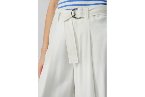 Γυναικείο Παντελόνι Λευκό S.Oliver 2164299-0210