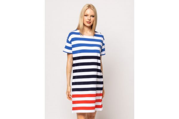 Γυναικείο Ριγέ Vuol Φόρεμα Heavy Tools T23007-REGATTA