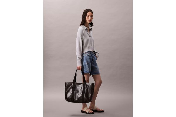 Γυναικεία Αδιάβροχη Tote Τσάντα Μαύρη Calvin Klein LV04F3211G-UB1
