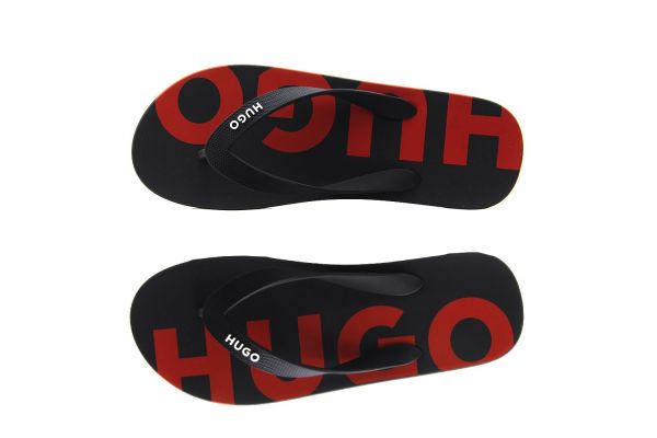 Men's Black Arvel Thng rblg Sandals Hugo 50497860-006