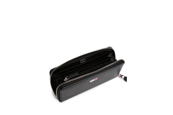 Γυναικείο Πορτοφόλι Μαύρο Tommy Jeans AW0AW17585-BDS
