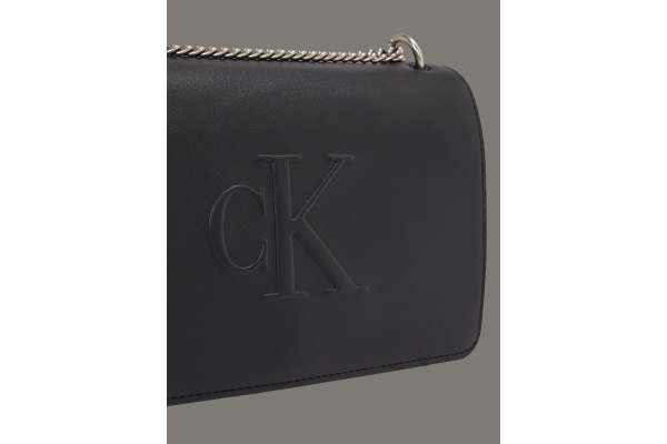 Γυναικεία Τσάντα Ώμου Μαύρη Calvin Klein LV04K3035G-UB1