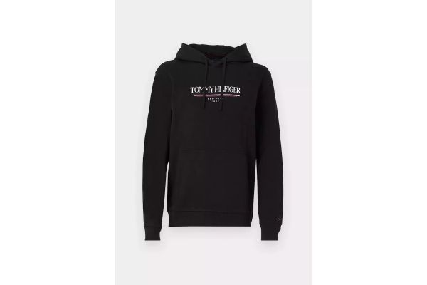 Men's Black Brand Love Hilfiger Hoodie Tommy Hilfiger MW0MW40534-BDS