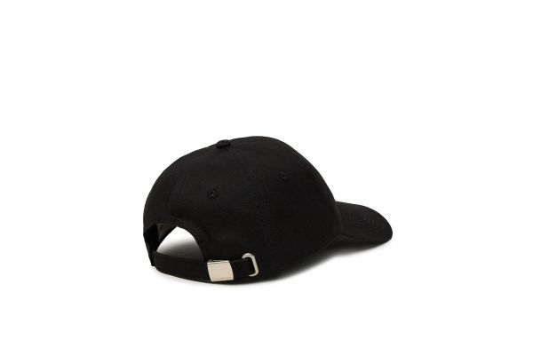 Women's Black Monologo Embroidery Baseball Hat Calvin Klein LV04K5026G-UB1
