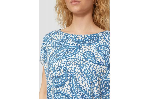 Γυναικείο T-shirt Μπλε S.Oliver 2164100-55A0