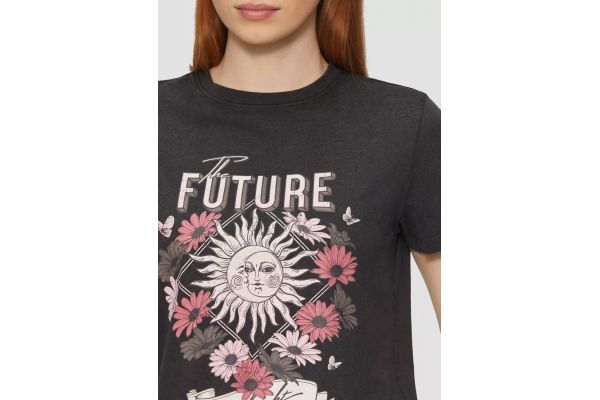 Γυναικείο T-shirt Μαύρο S.Oliver 2165278-99D1