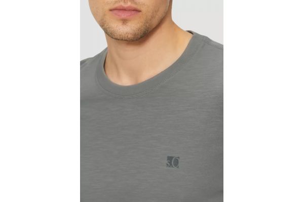 Men's Grey T-shirt S.Oliver 2166634-9467