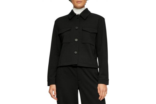 Γυναικείο Μπουφάν Μαύρο S.Oliver 2161342-9999