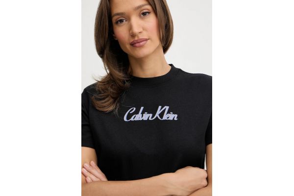 Γυναικείο T-shirt Μαύρο Calvin Klein LV047C854G-UB1