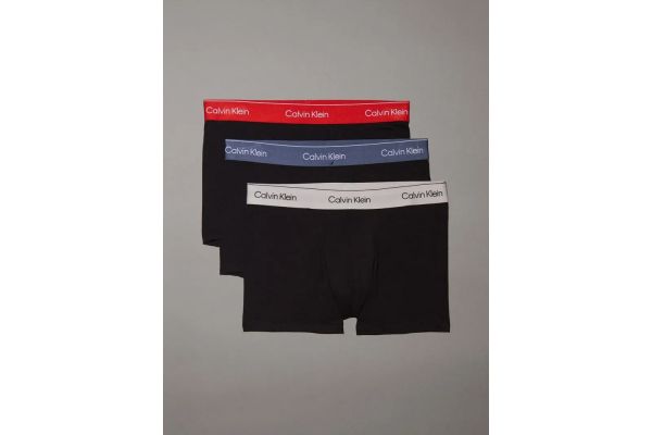 Men's Black Trunk 3pk Calvin Klein LV00NB4392-VQO