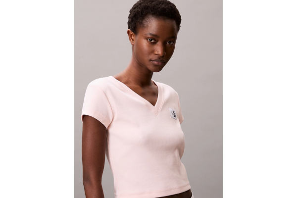 Γυναικείο T-shirt Ροζ Calvin Klein LV047C910G-VI7