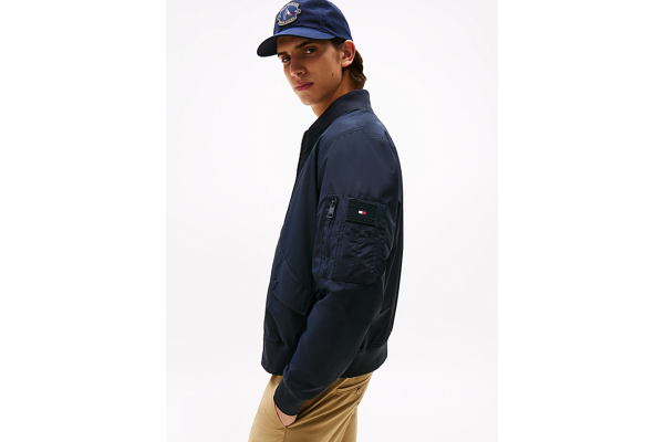 Men's Navy Blue Packable Bomber Jacket Tommy Hilfiger MW0MW39629-DW5