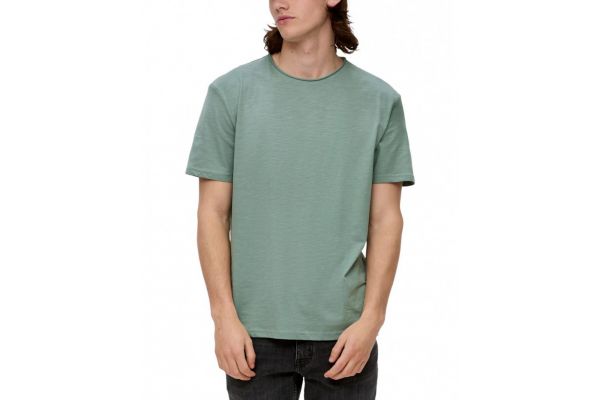 Men's Sage Green T-shirt S.Oliver 2141633-7238
