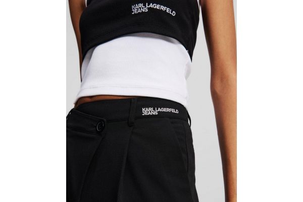 Γυναικείο Παντελόνι Μαύρο Karl Lagerfeld Jeans A3W10083-999 BLACK