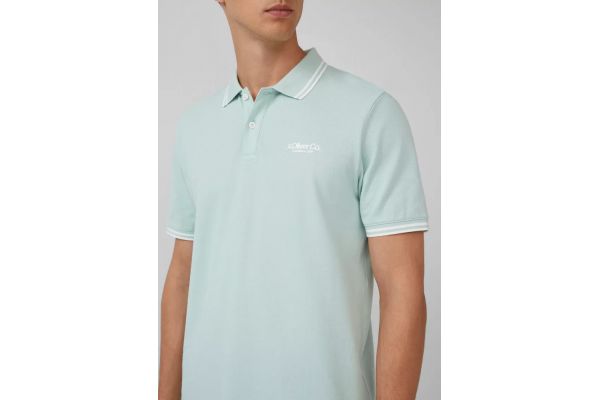 Ανδρικό Polo Γαλάζιο S.Oliver 2166843-6092