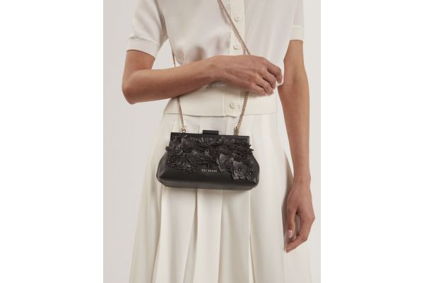 Γυναικεία Fiorell Flower 3D Τσάντα Μαύρη Ted Baker 281523-BLACK