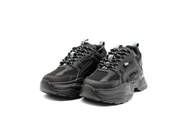 Women's Black Yuno Sneaker Bufallo BUF1636486-BLACK