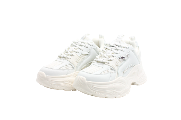 Women's White Yuno Sneaker Bufallo BUF1636487-WHITE