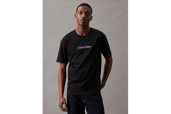 Men's Black Hero Logo Comfort T-shirt Calvin Klein K10K111346-BEH