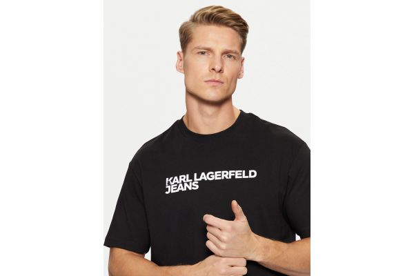 Ανδρικό Essential T-shirt Μαύρο  Karl Lagerfeld Jeans A1M17002-999 BLACK