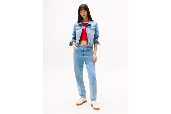 Γυναικείο Mom Τζιν Γαλάζιο Tommy Jeans DW0DW21392-1AB