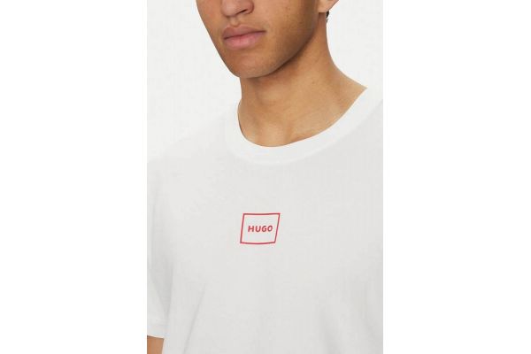 Men's White Laze T-shirt Hugo 50525236-101