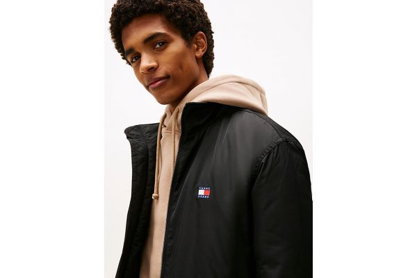 Men's Black Tjm Essential Padded Jacket Ext Tommy Jeans DM0DM21936-BDS