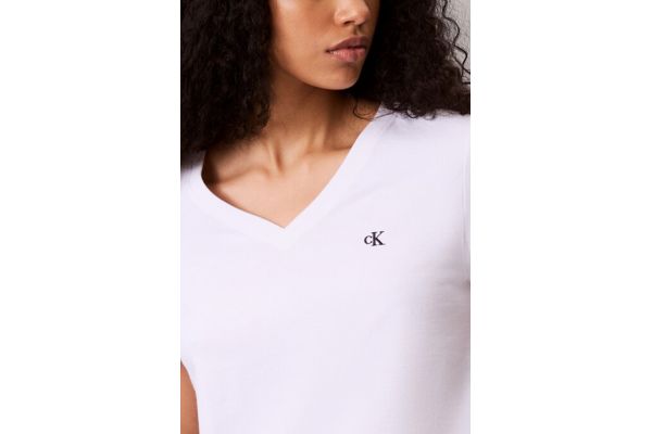 Women's White Archive Jersey Vnk Tee Eu Calvin Klein LV047B205G-YAA