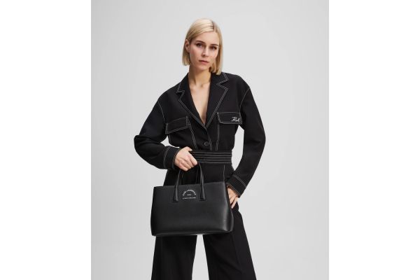 Γυναικεία K/Rsg Satchel Τσάντα Μαύρη Karl Lagerfeld A3W30315-999 BLACK